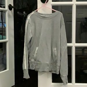 NEW Athleta Girl Long Sleeve Pullover Gray